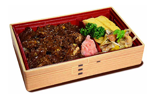 牛すじ煮弁当