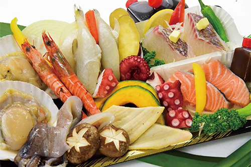 3)海鮮グリルセット